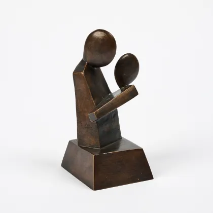 Anton Räderscheidt,母子