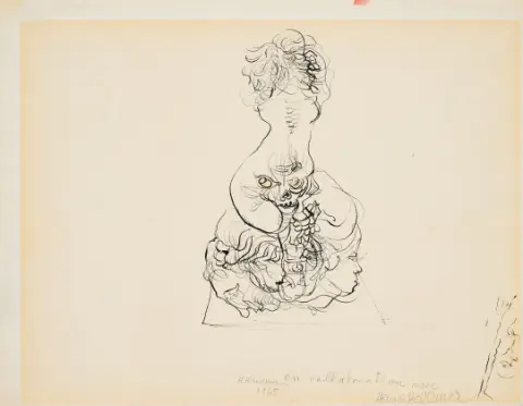 Hans Bellmer, Uten tittel (Visage Etudes)