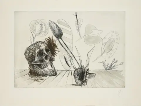 Markus Lüpertz, fra: Spansk serie Skull