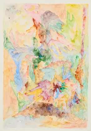 Bernard Schultze, 'die gläsernen Lande'