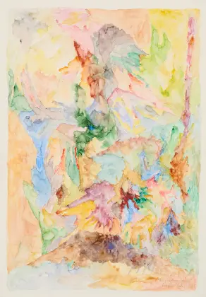 Bernard Schultze, 'die gläsernen Lande'
