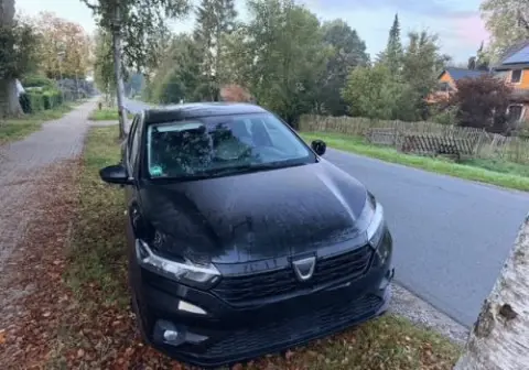 1 Dacia Sandero, første registrering: 05.08.2021, registreringsnummer: OL-JV 82, hatchback-limousin, bensin/flaskegass, 999 ccm, 67 kW