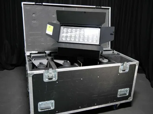 SGM P6 LED vanjski reflektori, set od 4 kom. u koferu