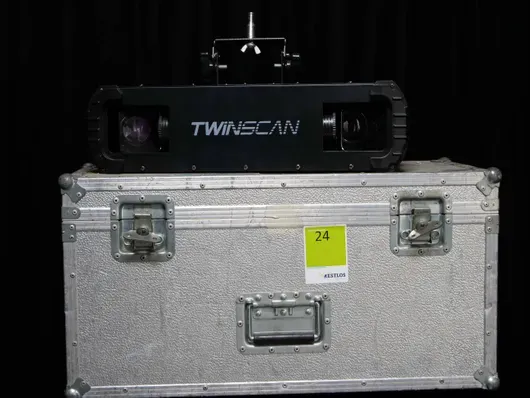 Cameo Twinscan scanner gobo doppio 2x 10W in valigia