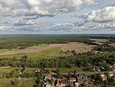 unbebautes Grundstück mit Baum- und Strauchbestand – Tschernitz