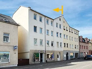 vollvermietetes Wohn- und Geschäftshaus in zentraler Lage – Wilkau-Haßlau
