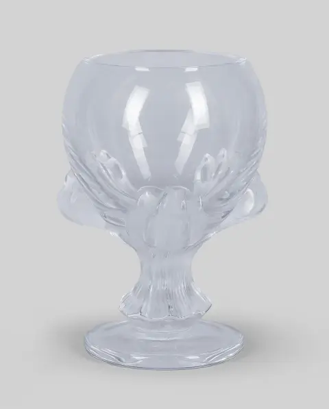 قطعة مركزية «Baghera»، Lalique، مصنفرة جزئياً، الارتفاع = 22 سم (42208-6)