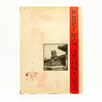 Ellen Catleen. Peking Studies, 1934