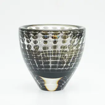 INGEBORG LUNDIN. Orrefors, glasvase, model 'Ariel Nr. 166 H', 20. århundrede, Sverige.