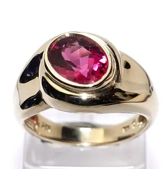 Dizajnerski prsten Sogni d'oro, rubelit 2,10 ct.