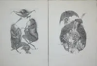 Gertrude Degenhardt, "Pasaklı Çocuklar Çetesi", 1970'ten 10 imzalı büyük gravürlü kutu