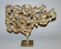 Franz Dewald, Altın Ağaç, bronz heykel, 1970 civarı