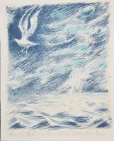 Pericle Fazzini,收藏遗产含9幅大型素描和11幅版画,多为1960年代,多有签名
