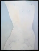 Wladyslaw Jackiewicz, "Ciało VII / 80", büyük yağlıboya tablo, çerçeveli
