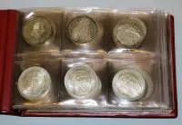 Umfangreiche Münzsammlung Deutschland mit frühen Sondermünzen, Österreich, Amerika u.a., dazu Numisblätter in Sammelordnern