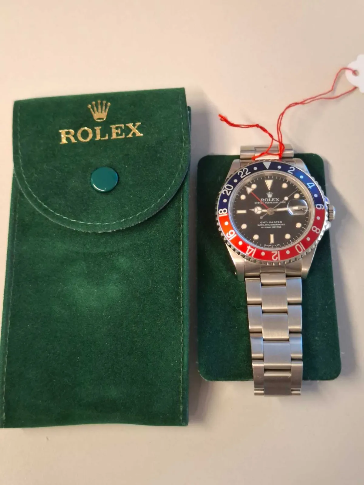 1 наручний годинник *** ROLEX *** GMT Master