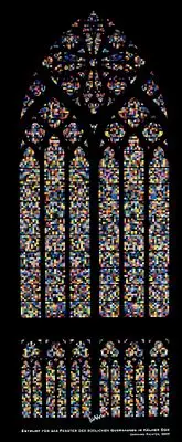 Richter, Gerhard: Entwurf für das Fenster des südlichen Querhauses im Kölner Dom