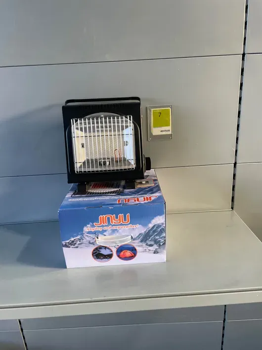 Kannettava kaasulämmitin mobiilikäyttöön