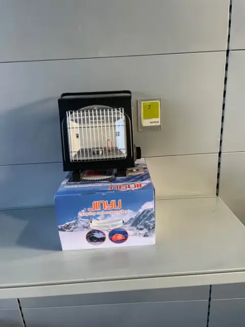 Kannettava kaasulämmitin mobiilikäyttöön