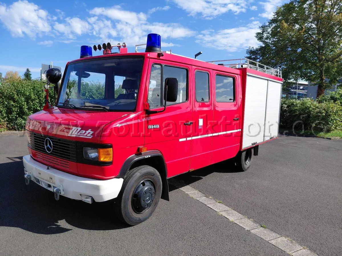 1 tűzoltó gépjármű LF 8/6, Mercedes Benz 814D