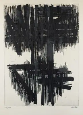 Soulages, Pierre: Eau forte VI