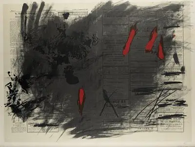 Tapies, Antoni: Uten tittel (La Vanguardia espanola)