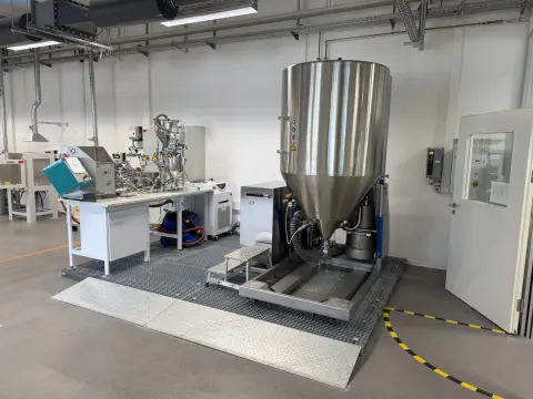 Produktions-Versuchsaufbau (LGA003) Netzsch/ Dorst