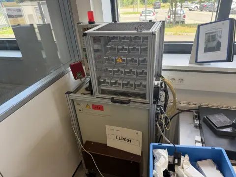 Schalttestaufbau (LLP001) (Dauertest - 1000 Zyklen)