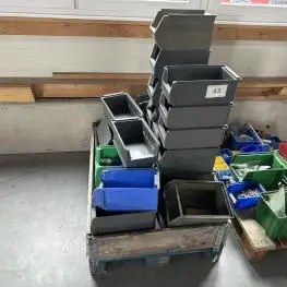 Posten Kunststofflagersichtkästen