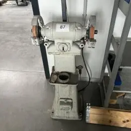 Çift taşlı bileme tezgahı