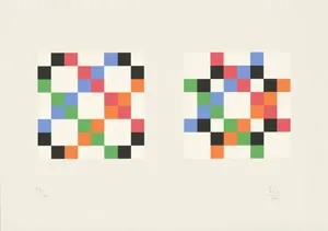 Bill, Max – 7 Twins. Soubor 7 barevných serigrafií