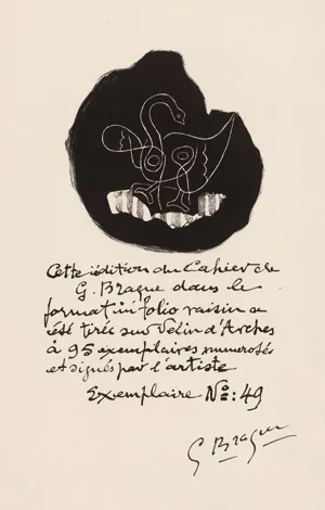 Braque, Georges – Cahier 1916-1947