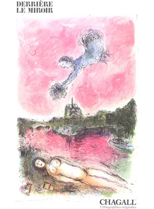 Derrière le Miroir und Chagall, Marc - Illustr. – No. 246. Chagall. Paris, Maeght, 1981. - Mit einer Farblithographie