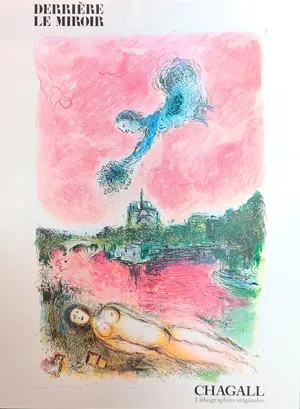 Derrière le Miroir und Chagall, Marc - Illustr. – No. 246. Chagall. Paris, Maeght, 1981. - Mit einer Farblithographie