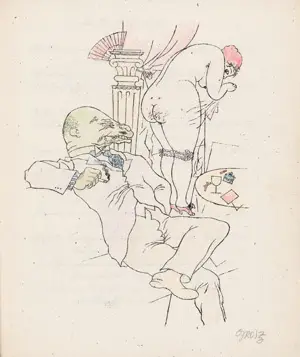 Meyer, Alfred Richard a Grosz, George - Ilustr. – Munkepunke Dionysos