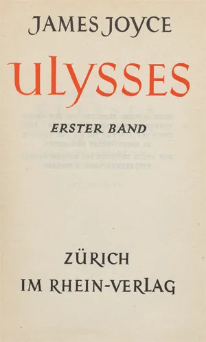 Joyce, James – Ulysses. Definitive German edition authorized by the author