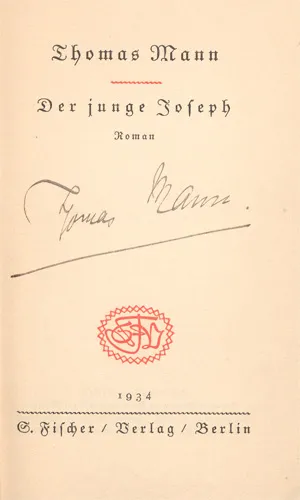 Mann, Thomas – Joseph und seine Brüder, Bde. I-III