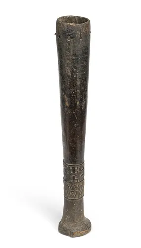 Grand tambour en bois