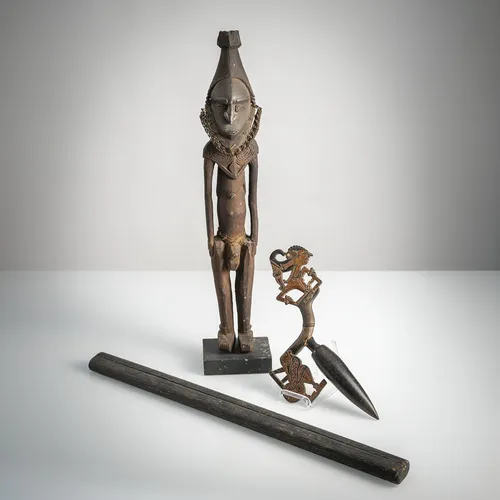 Figure Sepik et sculptures sur bois