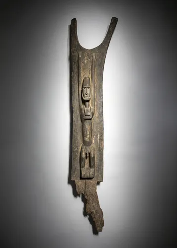 Poteau de maison « Toguna » des Dogon
