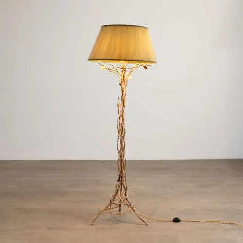 Jacques Goldstein – Lampadaire en bronze en édition limitée