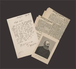 Anzengruber, Ludwig – List do przyjaciela. 1880