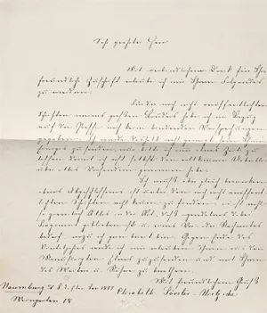 Förster-Nietzsche, Elisabeth – List do redaktora. 1897