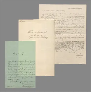 Gerstäcker, Friedrich – Letter to an author + enclosure. 1865