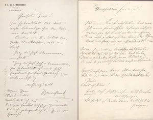 Austrian writers of the 18th and 19th centuries – 44 autographs