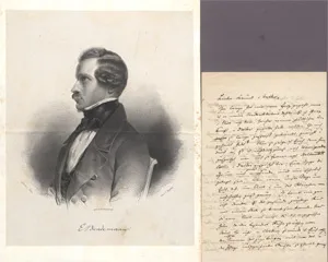 Bendemann, Eduard – List do krewnego. Drezno 1849