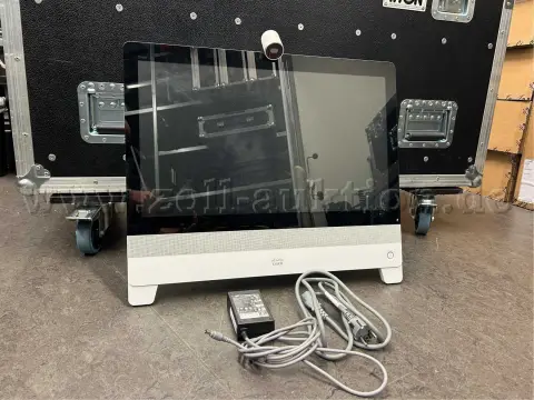 3 أنظمة مؤتمرات فيديو 23 بوصة Cisco DX80 مع ملحقات