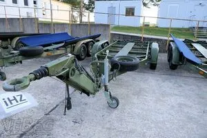 Tandem-bådtransporttrailer Harbeck BT 2000 M