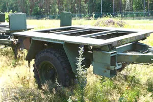 1-akslet trailer, chassis 1,5 t