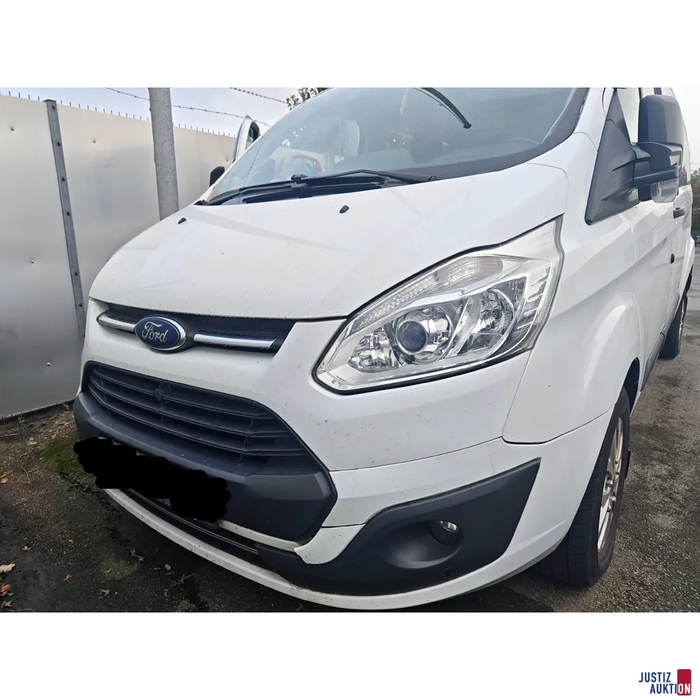 FORD Transit Custom, bianco, vari danni preesistenti
